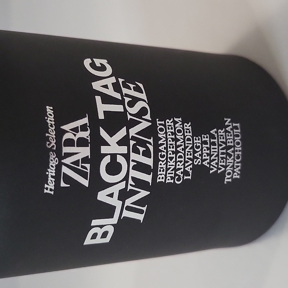 391- Zara Black Tag Intense Men's Made In Spain - Picture 2 of 6